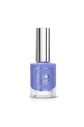TruLAQ Going Up? Extended Wear lavender lacquer bottle with silver cap for a soft, calming hue.